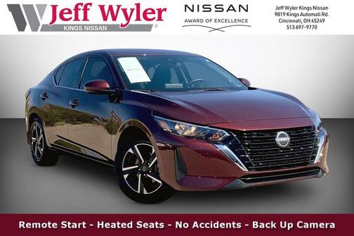Rosewood Metallic 2025 Nissan Sentra SV
