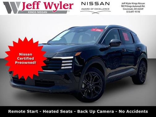 Super Black 2025 Nissan Kicks SR