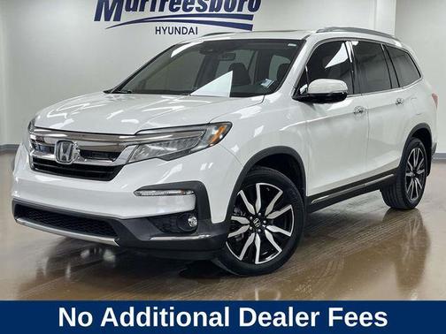 Platinum White Pearl 2021 Honda Pilot AWD Elite