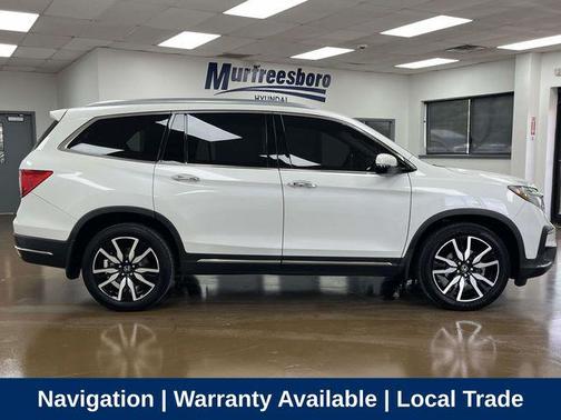 Platinum White Pearl 2021 Honda Pilot AWD Elite
