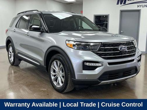 Iconic Silver Metallic 2024 Ford Explorer XLT