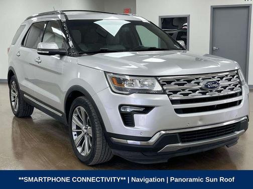 Ingot Silver Metallic 2018 Ford Explorer Limited