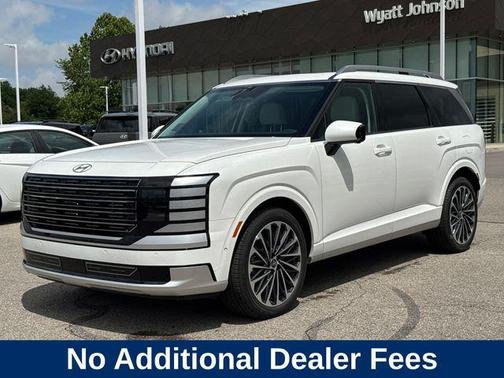Creamy White Pearl 2026 Hyundai Palisade Hybrid Calligraphy