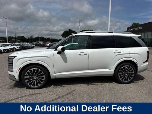 Creamy White Pearl 2026 Hyundai Palisade Hybrid Calligraphy