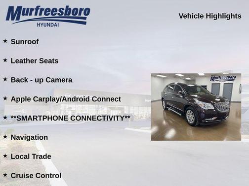 Dark Chocolate Metallic 2015 Buick Enclave Leather