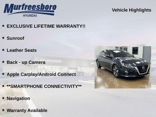 Storm Blue Metallic 2020 Nissan Altima 2.5 SL