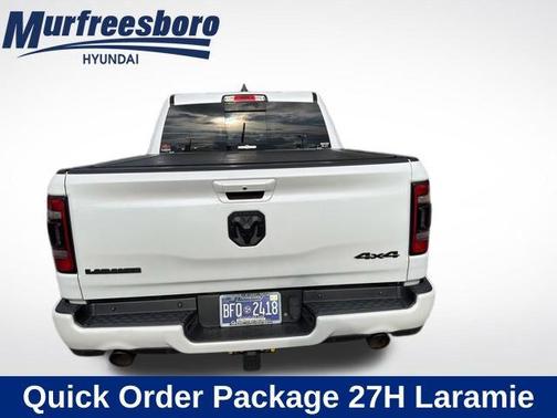 Ivory White Tri-Coat Pearlcoat 2022 RAM 1500 Laramie
