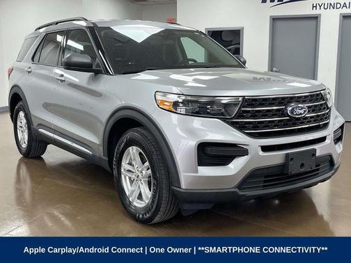 Silver Metallic 2022 Ford Explorer XLT