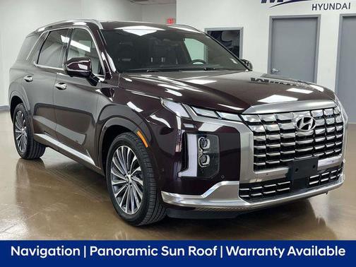 Sierra Burgundy 2024 Hyundai PALISADE Calligraphy