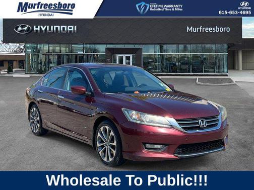 Basque Red Pearl II 2014 Honda Accord Sport