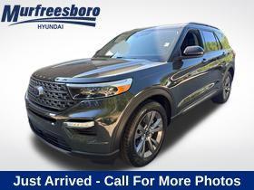 Forged Green Metallic 2022 Ford Explorer XLT