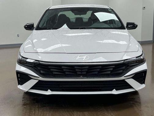 Serenity White 2025 Hyundai ELANTRA Sport