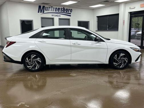 Serenity White 2025 Hyundai ELANTRA Sport