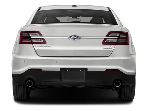 White Platinum Clearcoat Metallic 2018 Ford Taurus Limited
