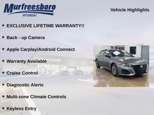 Gun Metallic 2024 Nissan Altima 2.5 SV