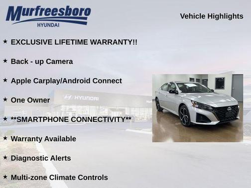 Brilliant Silver Metallic 2024 Nissan Altima SR FWD