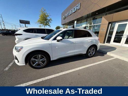 Ibis White 2020 Audi Q3 45 S line Premium Plus