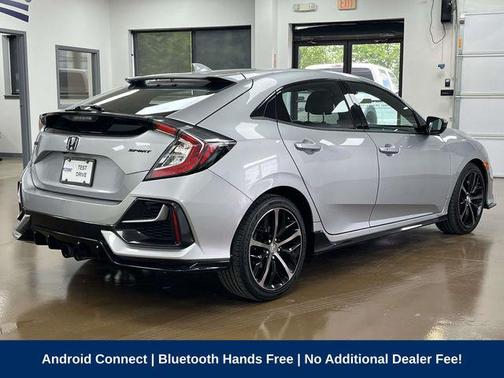 Lunar Silver Metallic 2021 Honda Civic Sport
