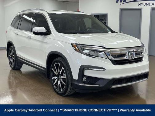 White Diamond Pearl 2019 Honda Pilot Touring 8-Passenger