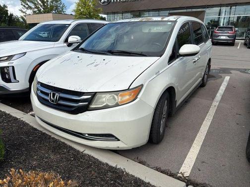 White Diamond Pearl 2014 Honda Odyssey EX-L