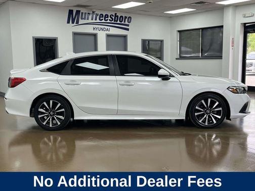 Platinum White Pearl 2024 Honda Civic EX