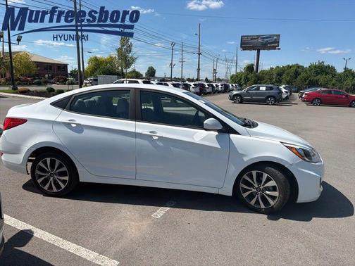Century White 2017 Hyundai Accent Value Edition