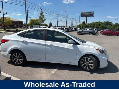 Century White 2017 Hyundai Accent Value Edition