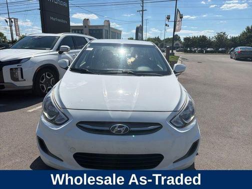 Century White 2017 Hyundai Accent Value Edition