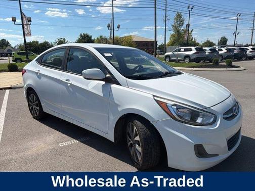 Century White 2017 Hyundai Accent Value Edition
