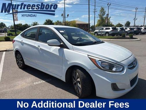 Century White 2017 Hyundai Accent Value Edition