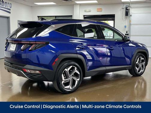 Intense Blue 2024 Hyundai TUCSON Limited