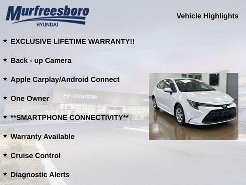 Ice Cap 2025 Toyota Corolla LE