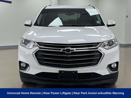 Summit White 2019 Chevrolet Traverse LT Cloth