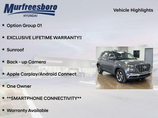 Ecotronic Gray 2025 Hyundai VENUE SEL