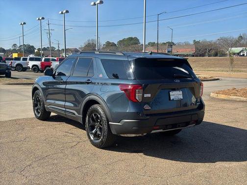 Stone Blue Metallic 2023 Ford Explorer Timberline