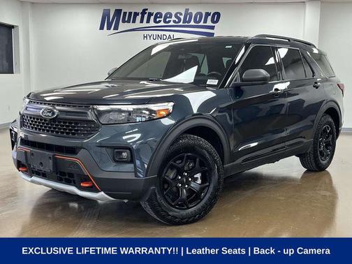 Stone Blue Metallic 2023 Ford Explorer Timberline