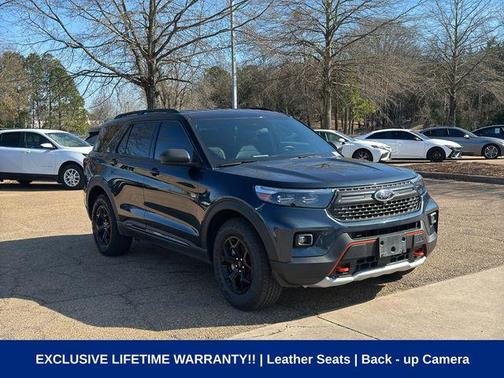 Stone Blue Metallic 2023 Ford Explorer Timberline
