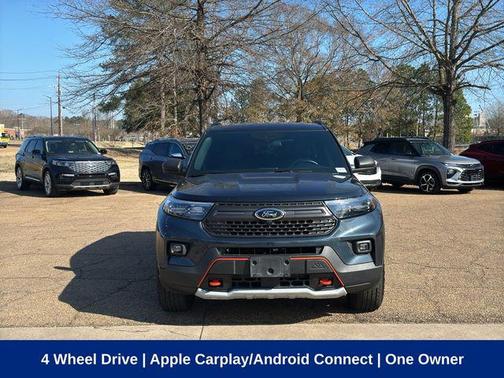 Stone Blue Metallic 2023 Ford Explorer Timberline