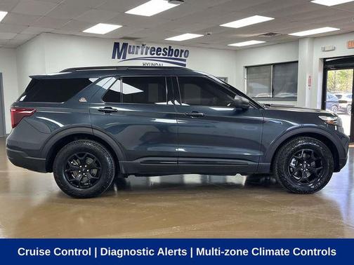 Stone Blue Metallic 2023 Ford Explorer Timberline