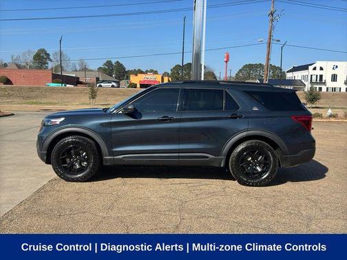 Stone Blue Metallic 2023 Ford Explorer Timberline