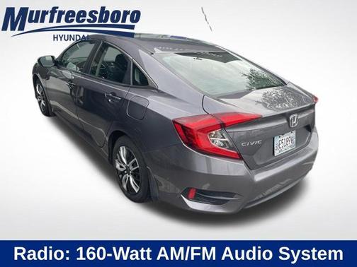 Modern Steel Metallic 2018 Honda Civic LX