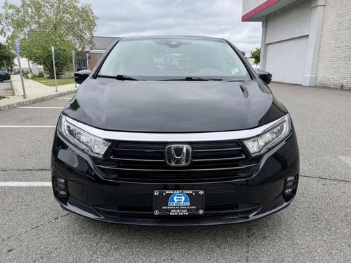 Black 2022 Honda Odyssey EX L 4dr Mini Van