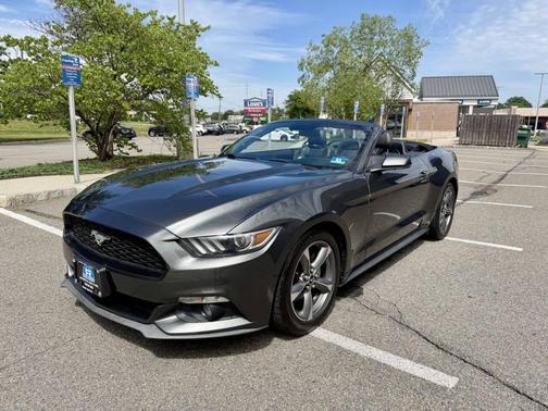 Gray 2016 Ford Mustang EcoBoost Premium