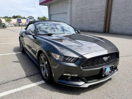 Gray 2016 Ford Mustang EcoBoost Premium