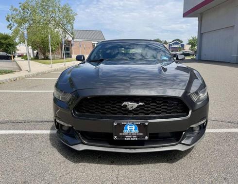 Gray 2016 Ford Mustang EcoBoost Premium