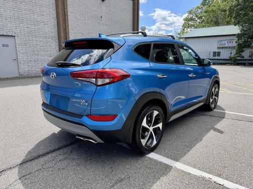 Caribbean Blue 2017 Hyundai TUCSON Limited