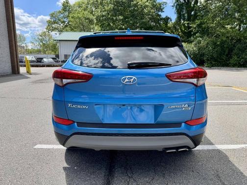 Caribbean Blue 2017 Hyundai TUCSON Limited