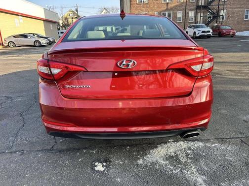 Scarlet Red 2017 Hyundai SONATA SE