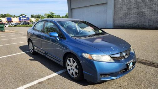 Blue 2010 Honda Civic LX