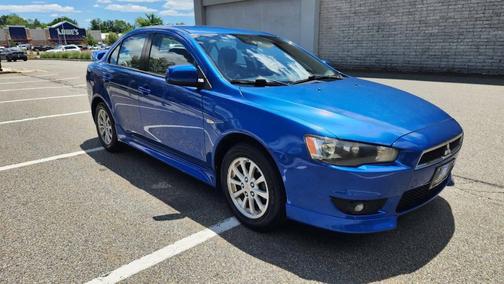 Octane Blue Pearl 2010 Mitsubishi Lancer ES